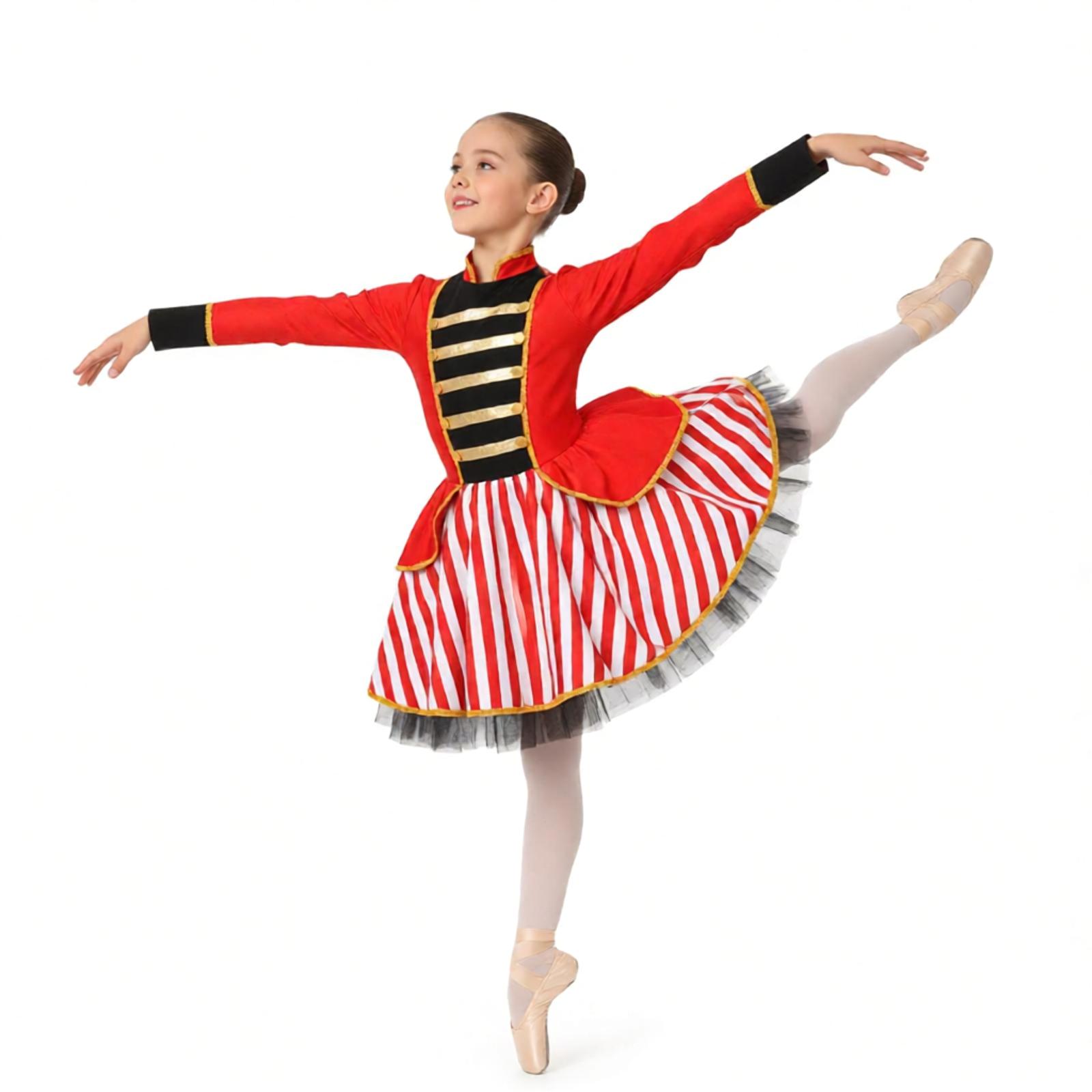 Dresses - Dans Circus Circusdirecteur Kostuum Glanzende Pailletten