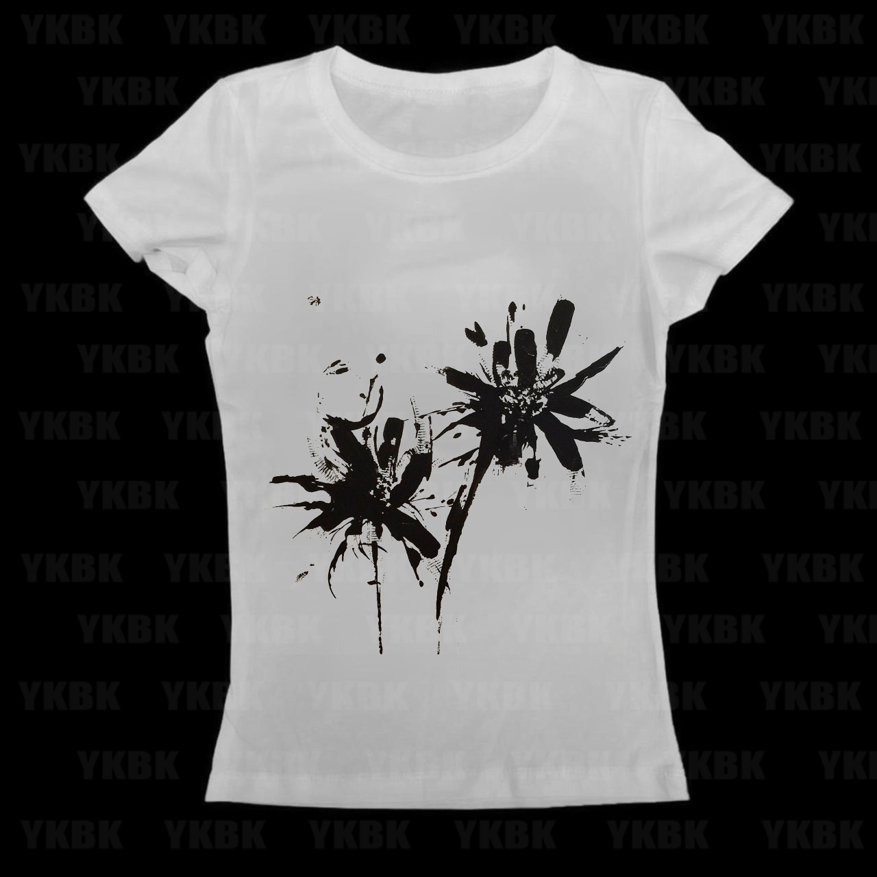 Y2K Graphic Baby Tee Crop - Punk jaren 2000 Y2K stijl cropped