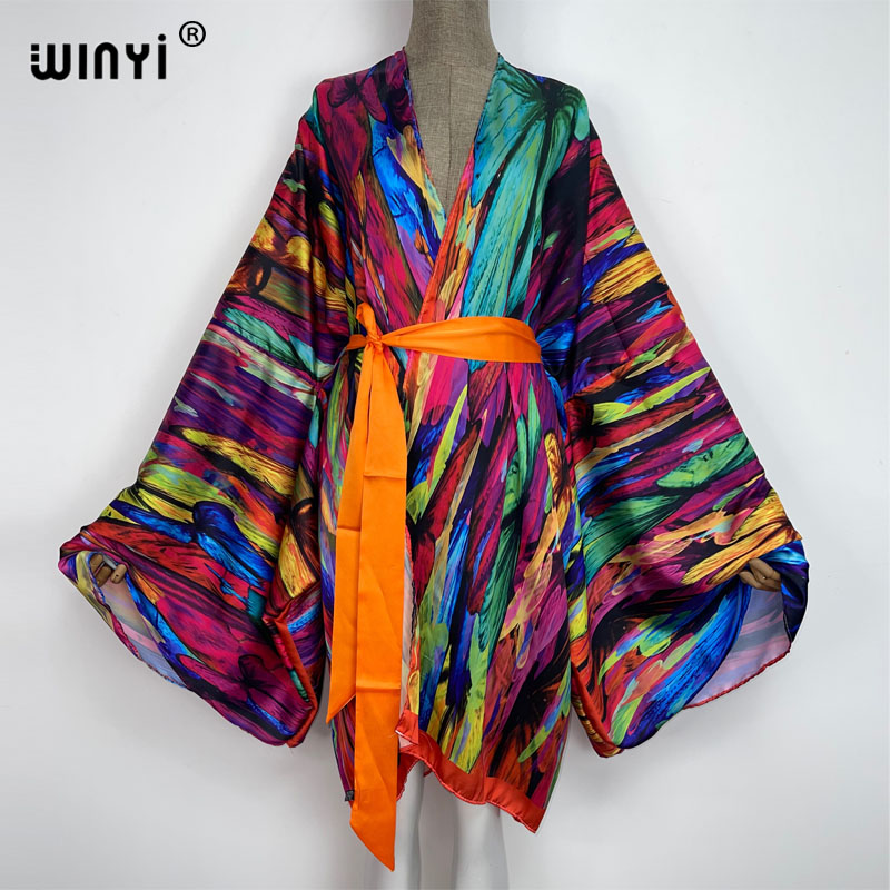 Boho Summer Beach Maxi Dress - Winyi Elegante Bikini Zoete Lady Boho