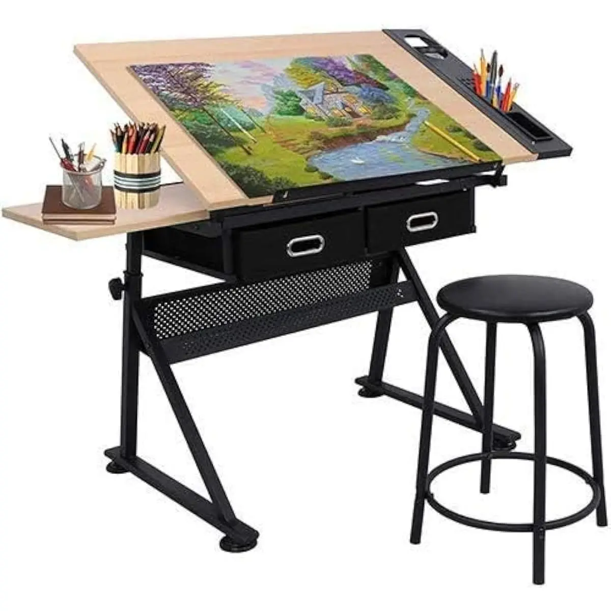 Verstelbaar tekentafel met kan - Tops recensie en prijs