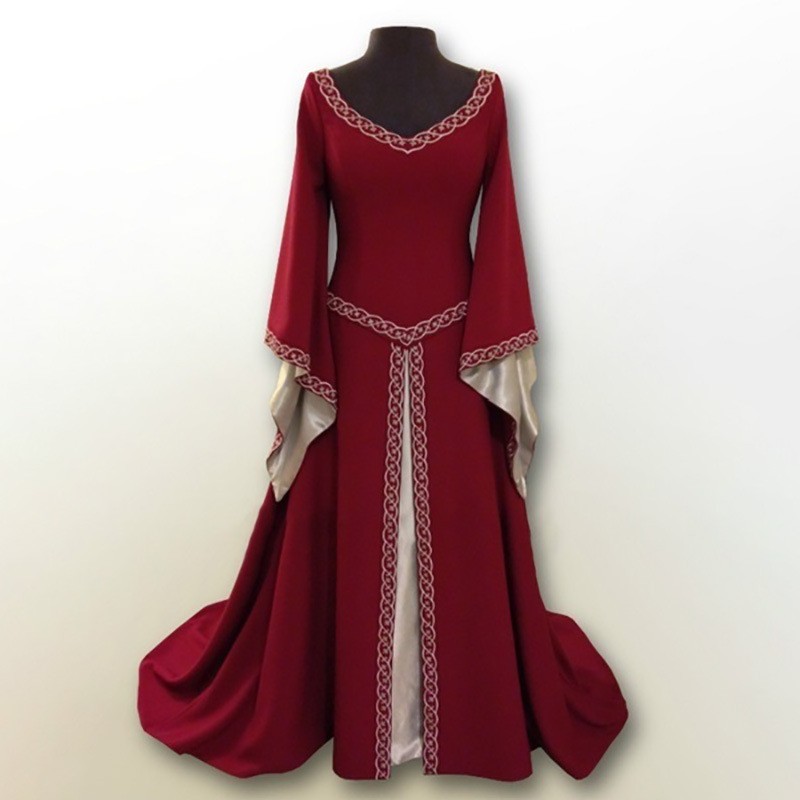 Retro jurk met lange mouwen, r - Dresses recensie en prijs