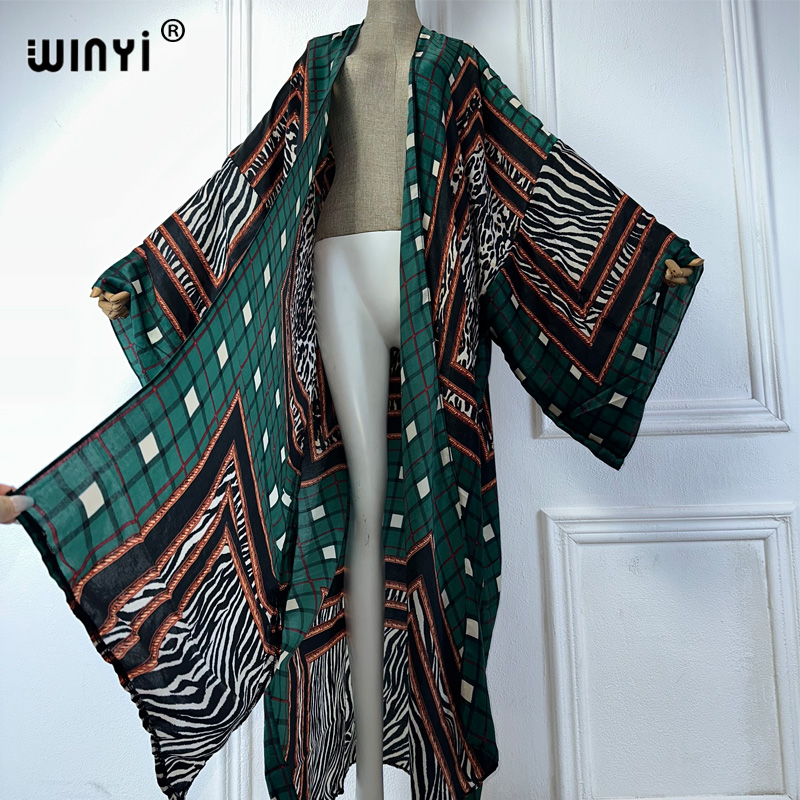 WINYI kimono sexy zomer 2025 v - Boho Summer Beach Maxi Dress recensie en prijs