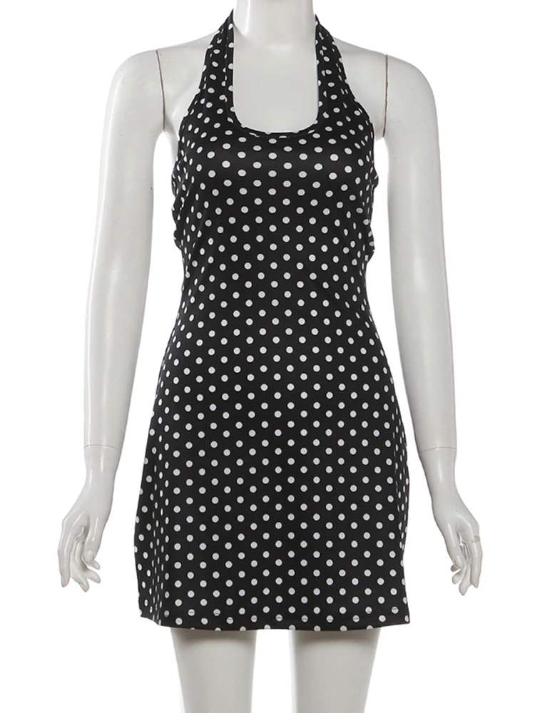 FDEY Trend Sexy Backless Jurk  - Y2K Backless Halter Mini Dress recensie en prijs