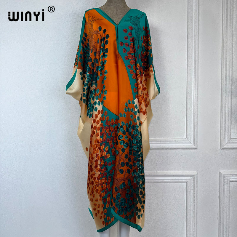 WINYI 2023 V-hals Afrika Mode  - Boho Summer Beach Maxi Dress recensie en prijs