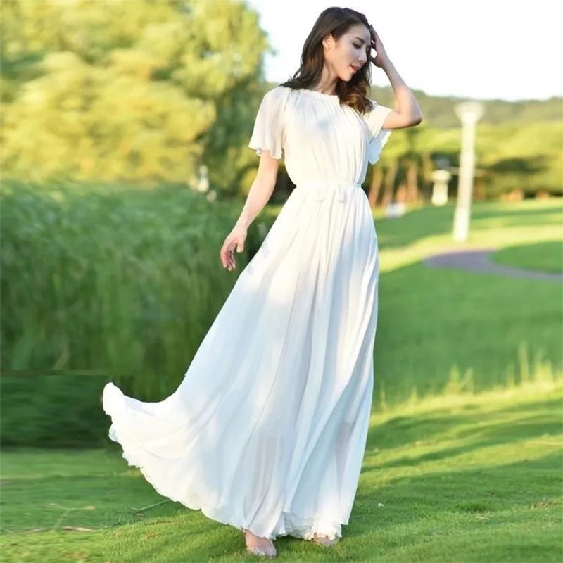 2023 Nieuwe Vrouwen Zomerjurk  - French Vintage Floral Midi Dress recensie en prijs