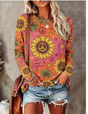 Dames T-shirt met lange mouwen - Blouses recensie en prijs