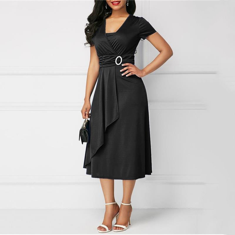 We.Fine Jurk Vrouwen Effen Kle - French Vintage Floral Midi Dress recensie en prijs
